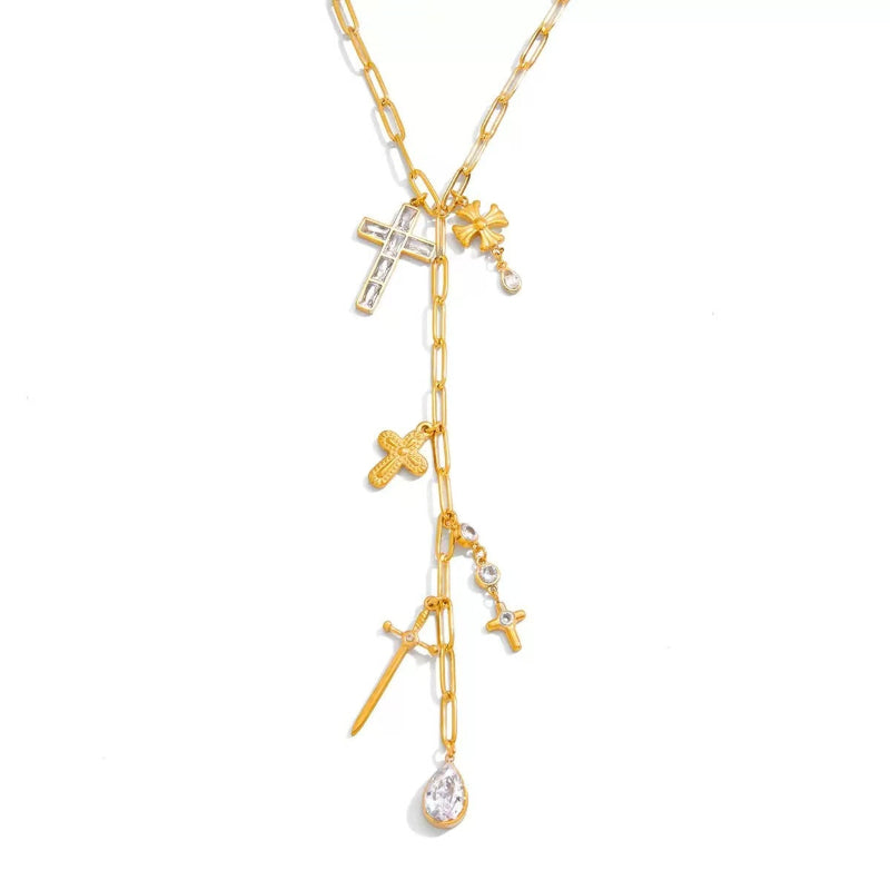 Vintage Cross Necklace