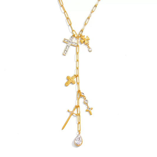 Vintage Cross Necklace