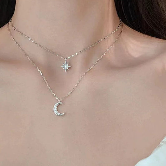Twin Celestial Necklace