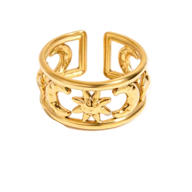 Celestial Open Ring