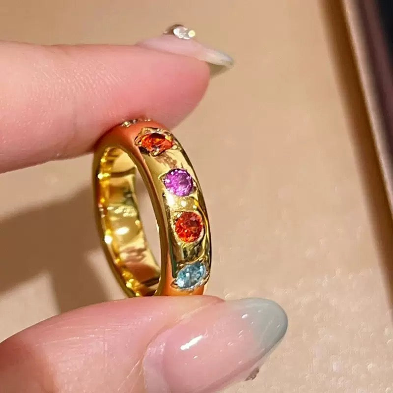 Starry Candy Gem Ring