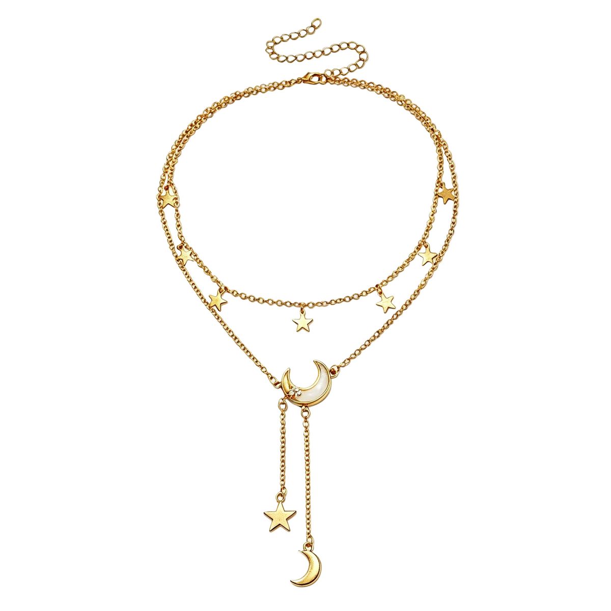 Starry Lariat Necklace