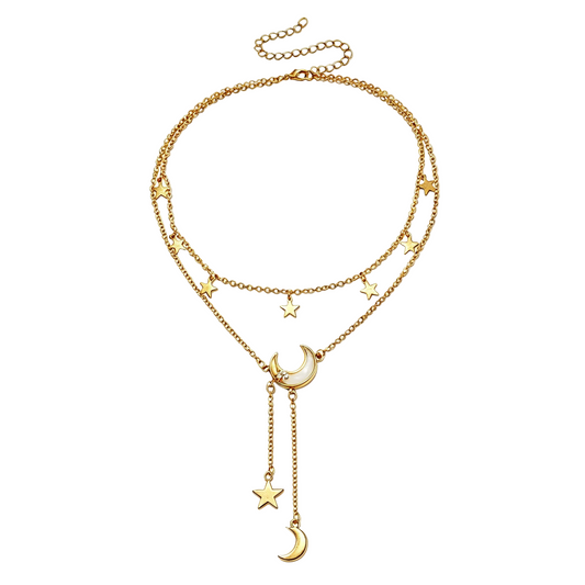 Starry Lariat Necklace