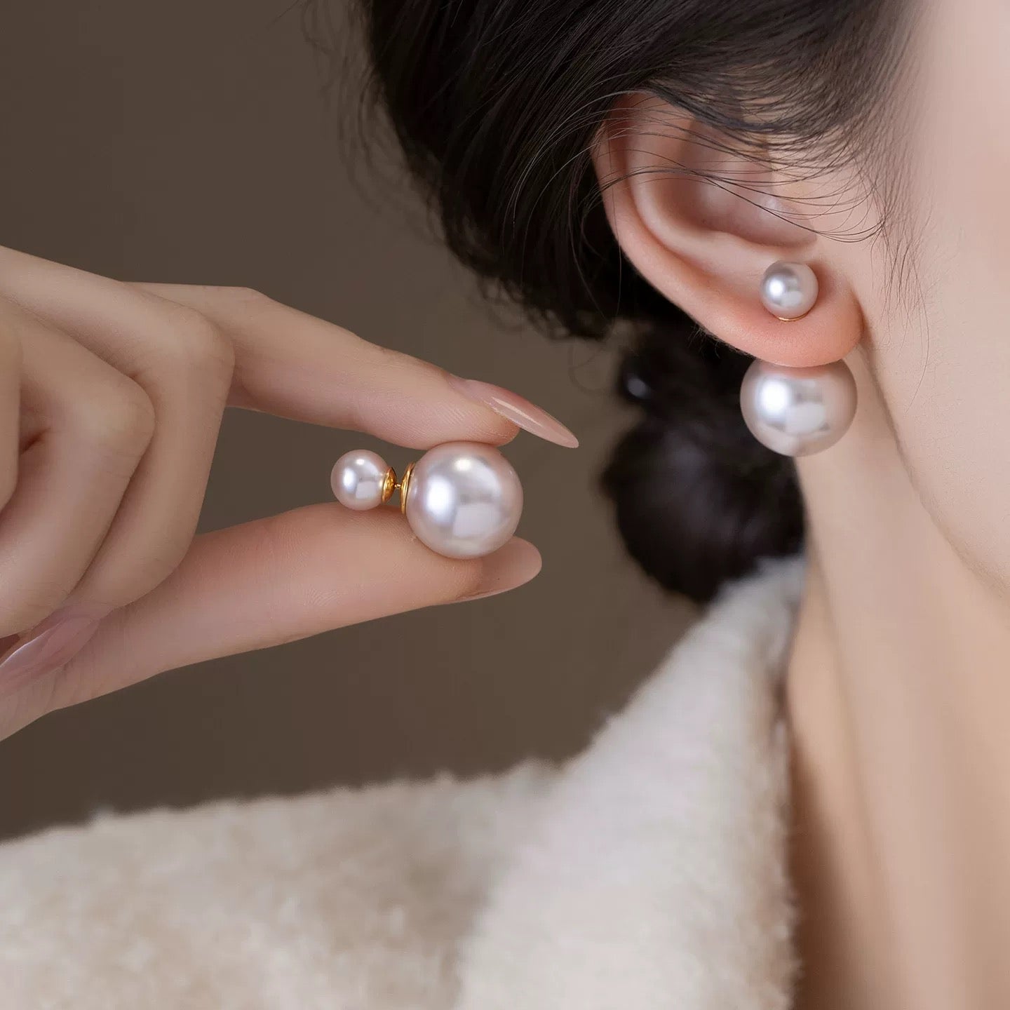 Double Peal Earrings