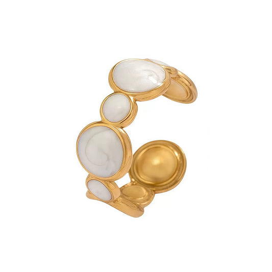 Lunar Pebble Cuff