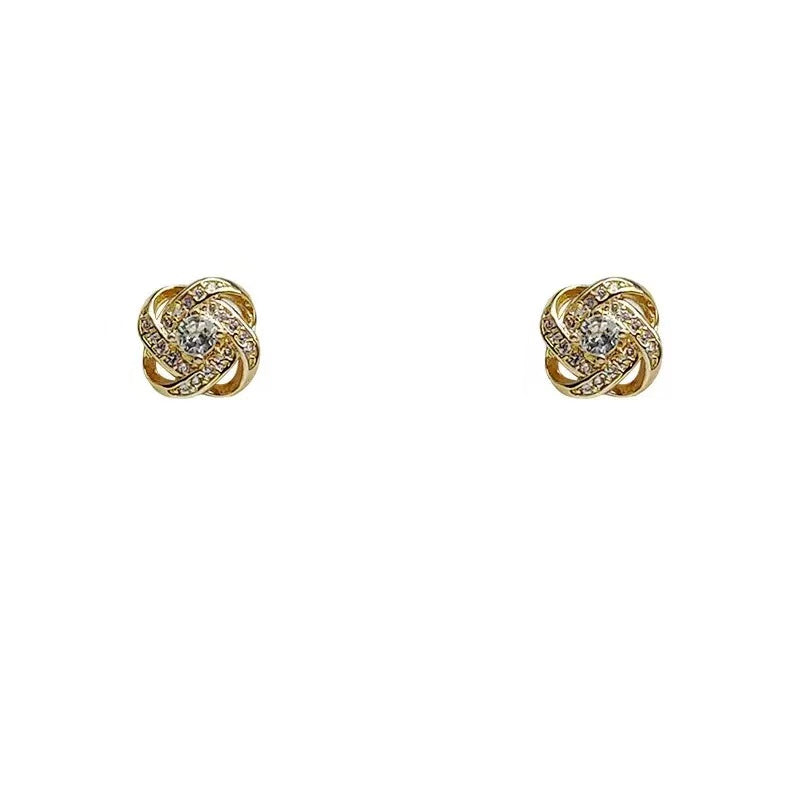 Whirlwind Love Knot Earrings