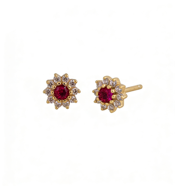 Ruby Earrings