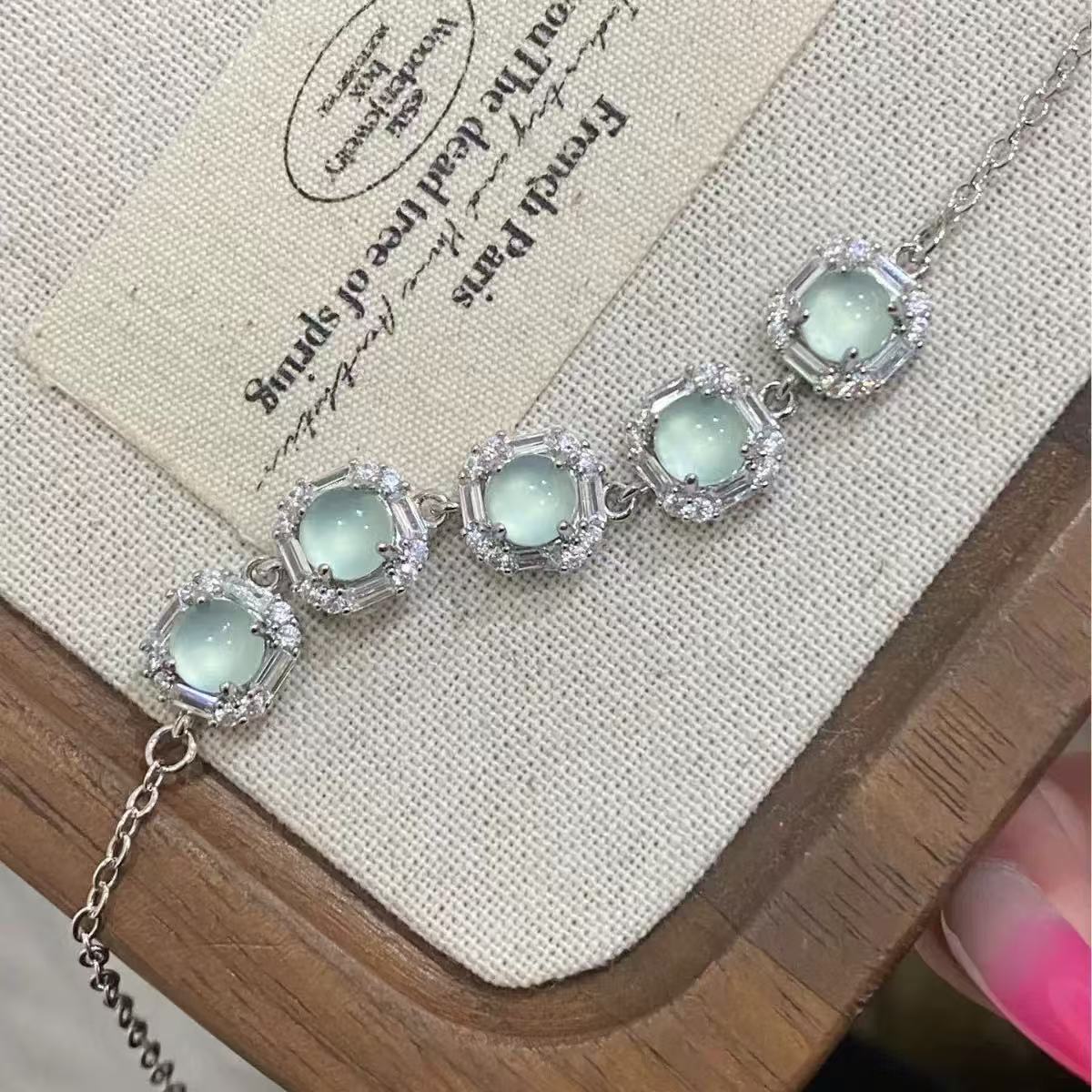 Green Zircon Bracelet