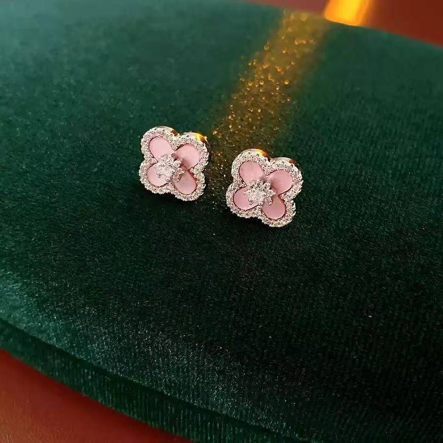 Pink Clove Earrings
