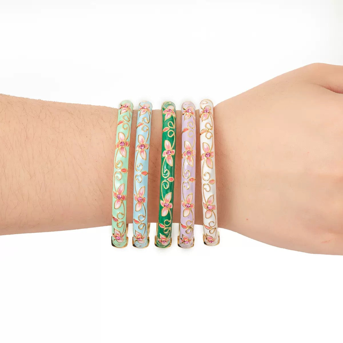 Sparkle Petal Bangle