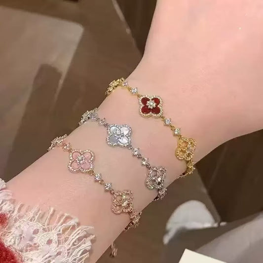 Clover Petal Glow Bracelet