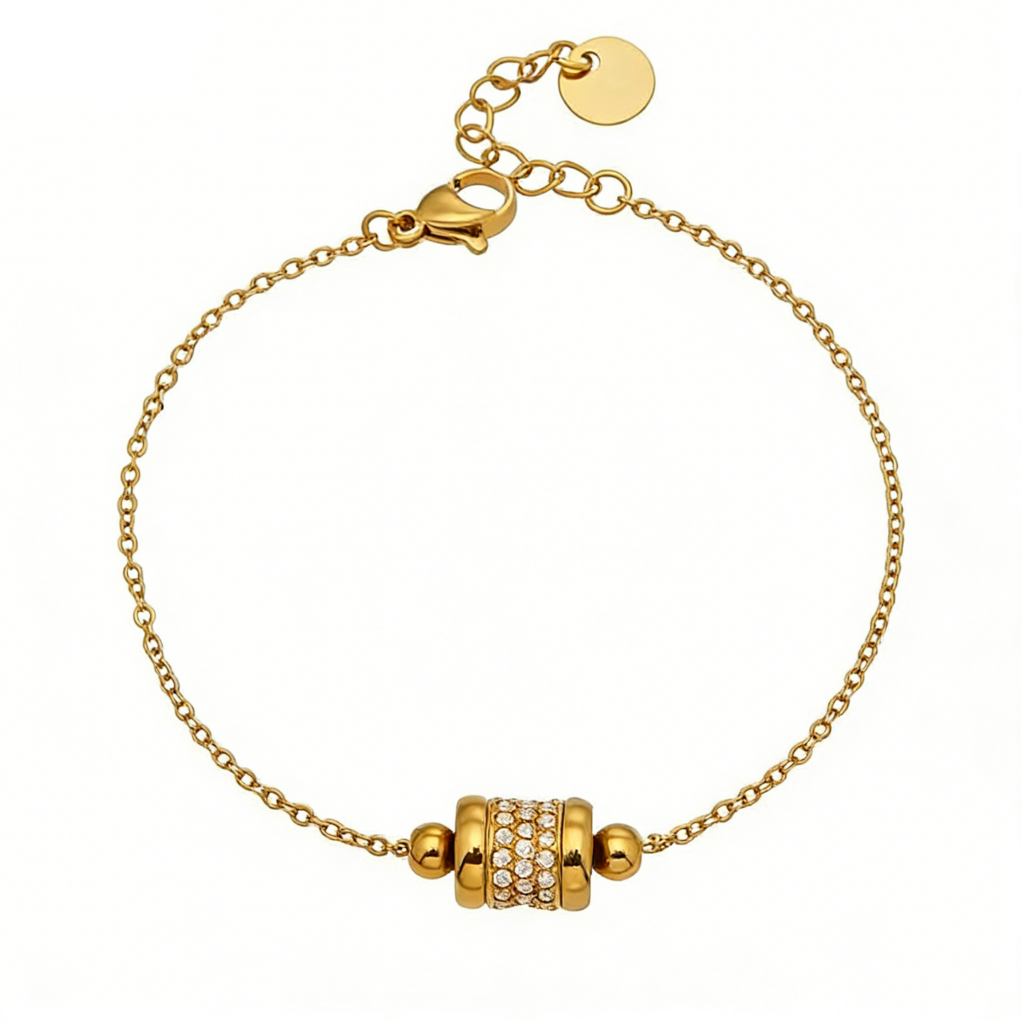 Interlocked Oval Links Bracelet