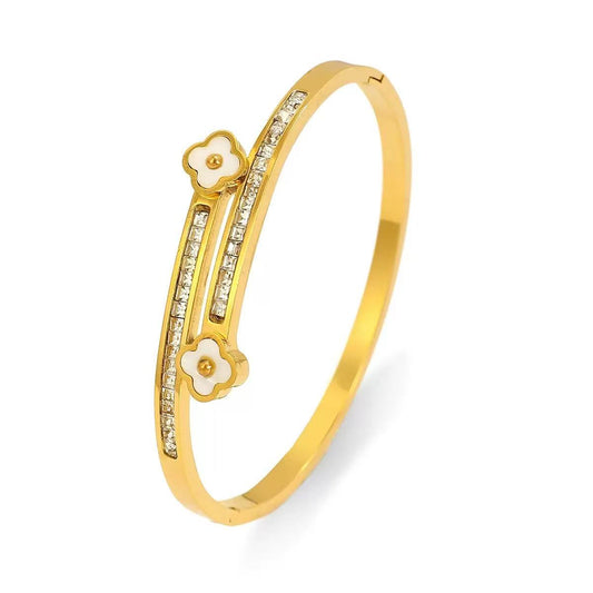 Classic clover Cuff Bangle