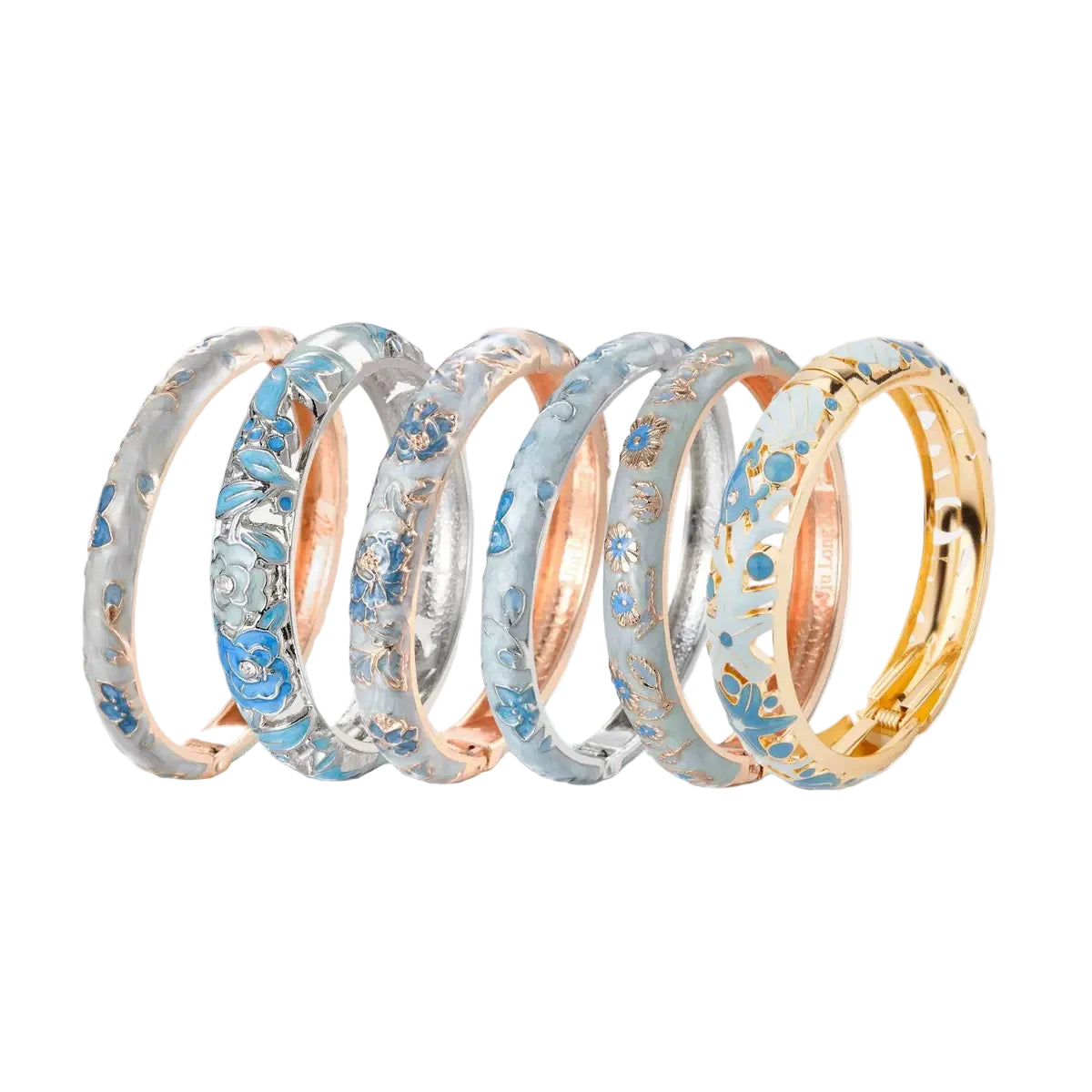 Azure Bloom Bangle