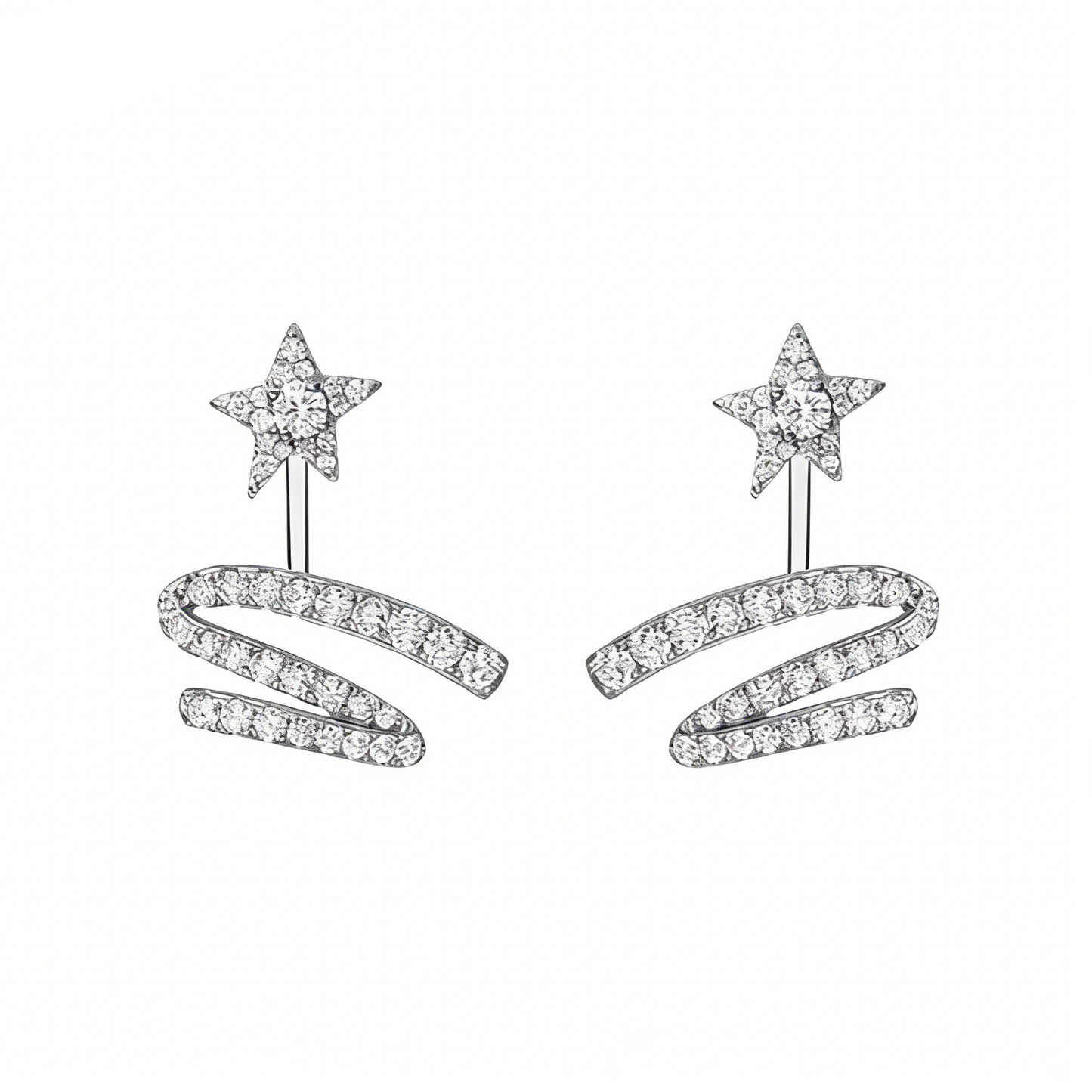 Star & Ribbon Eariing