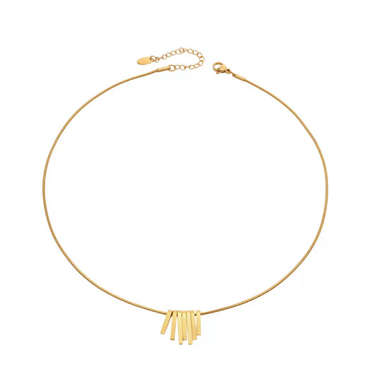 Bamboo Joint Necklace