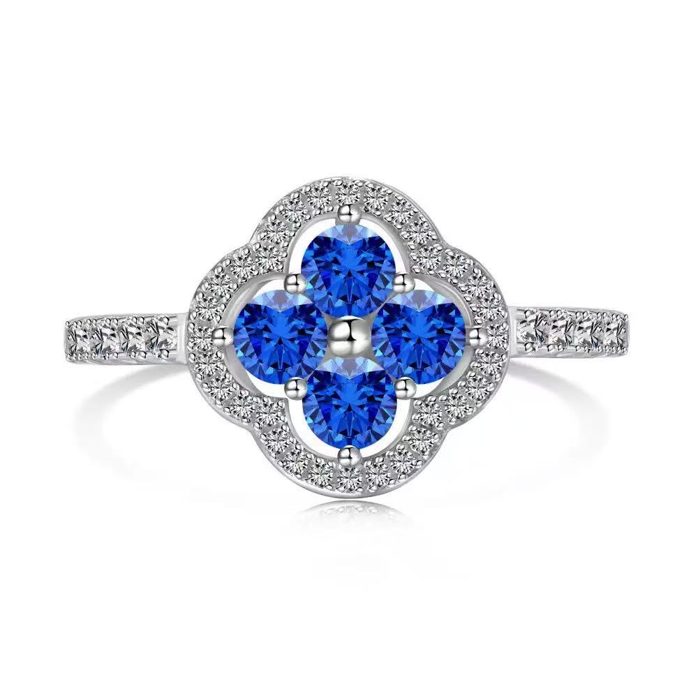 Floral Halo Statement Ring
