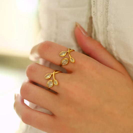 Winding Leaf Cuff