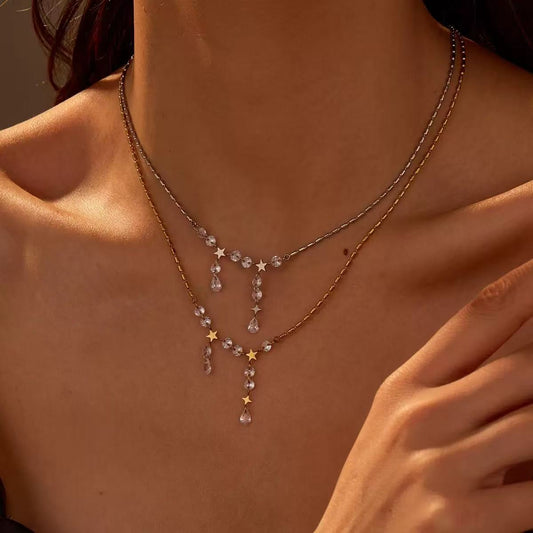 Stellar Drop Necklace