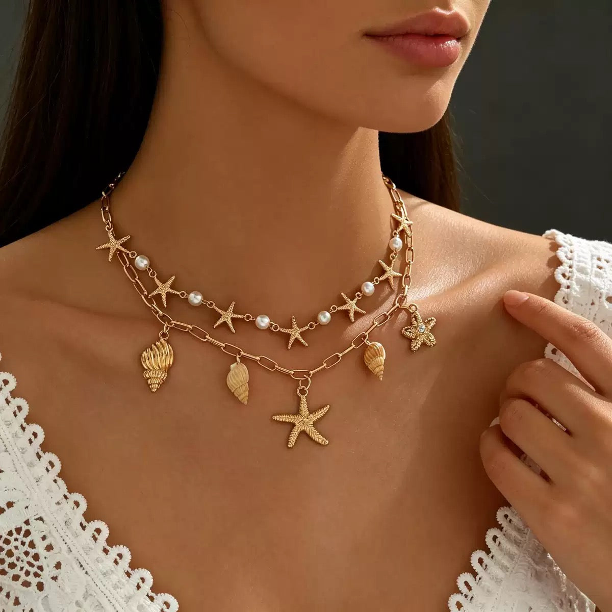 Ocean Layer Necklace