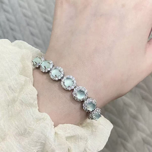 Green Zircon Bracelet