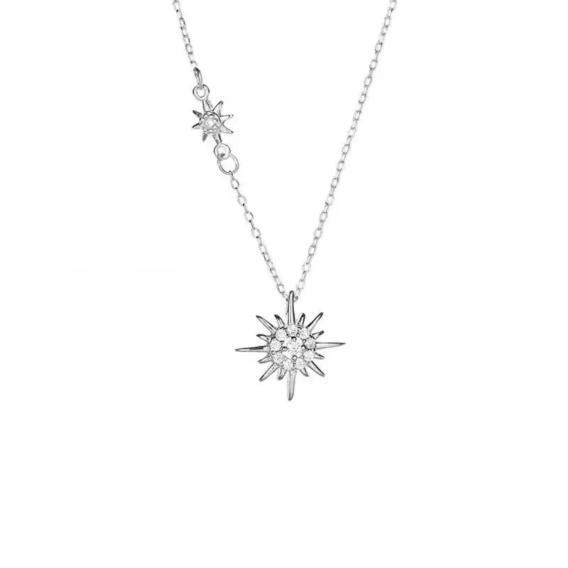 Dainty Sunburst Pendant