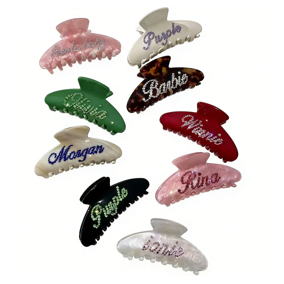 Custom Hair Clip-Giftable（order over ＄128 ）