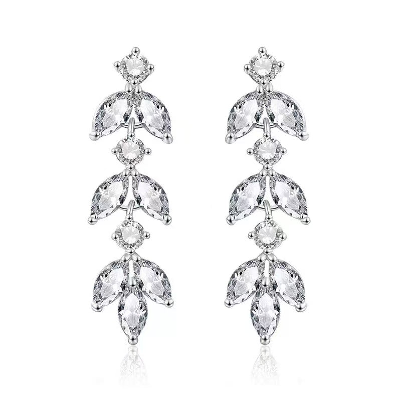 Crystal Bridal Earrings
