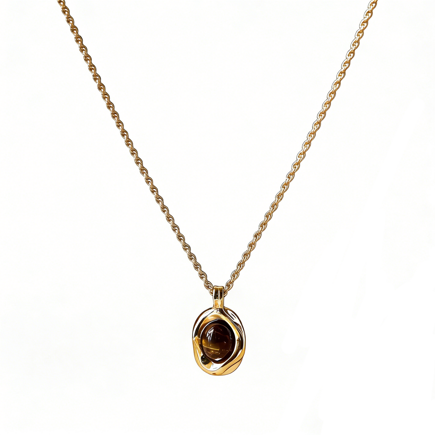 Natural Tiger Eye Necklace