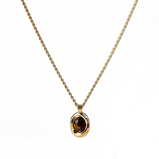 Natural Tiger Eye Necklace