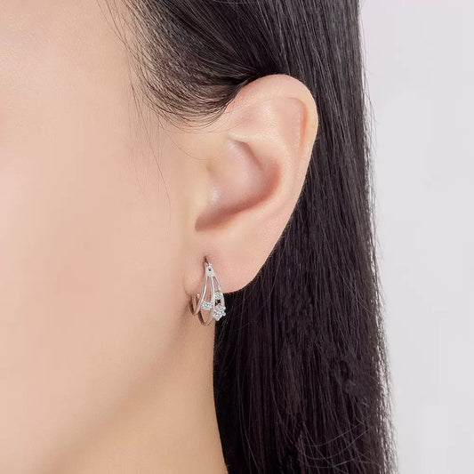 Triple Hoop Earrings