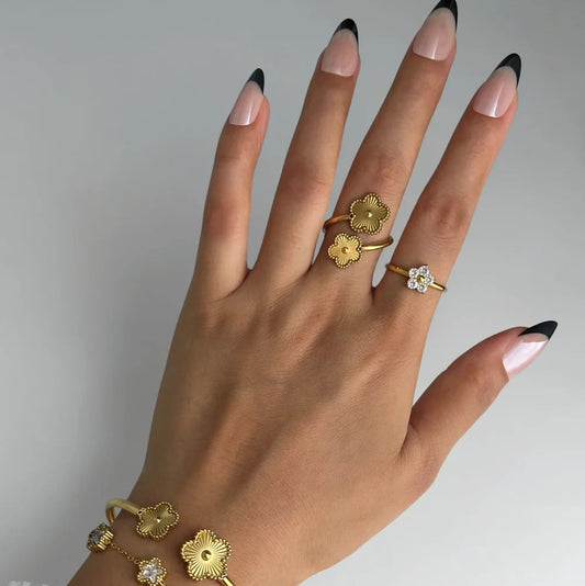 Solar Bloom Ring