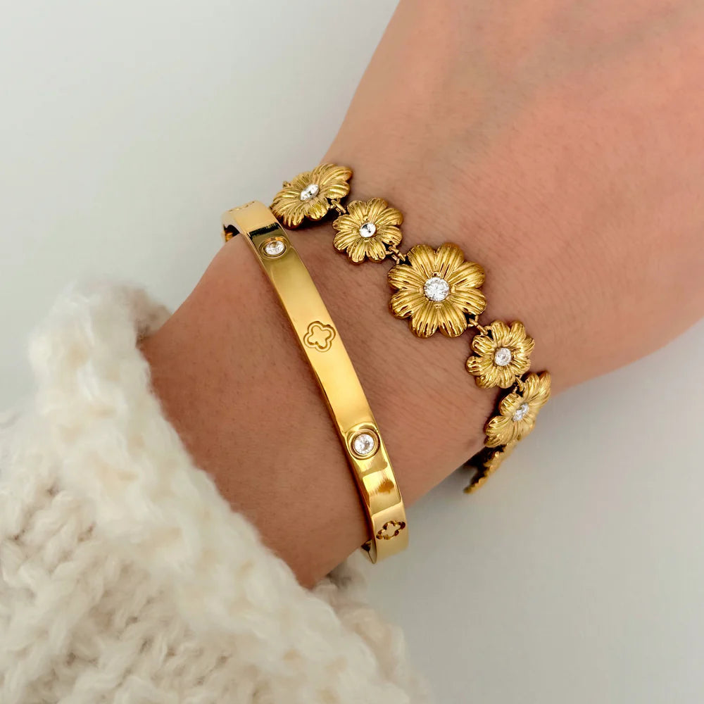 Florette Chain & Bracelet