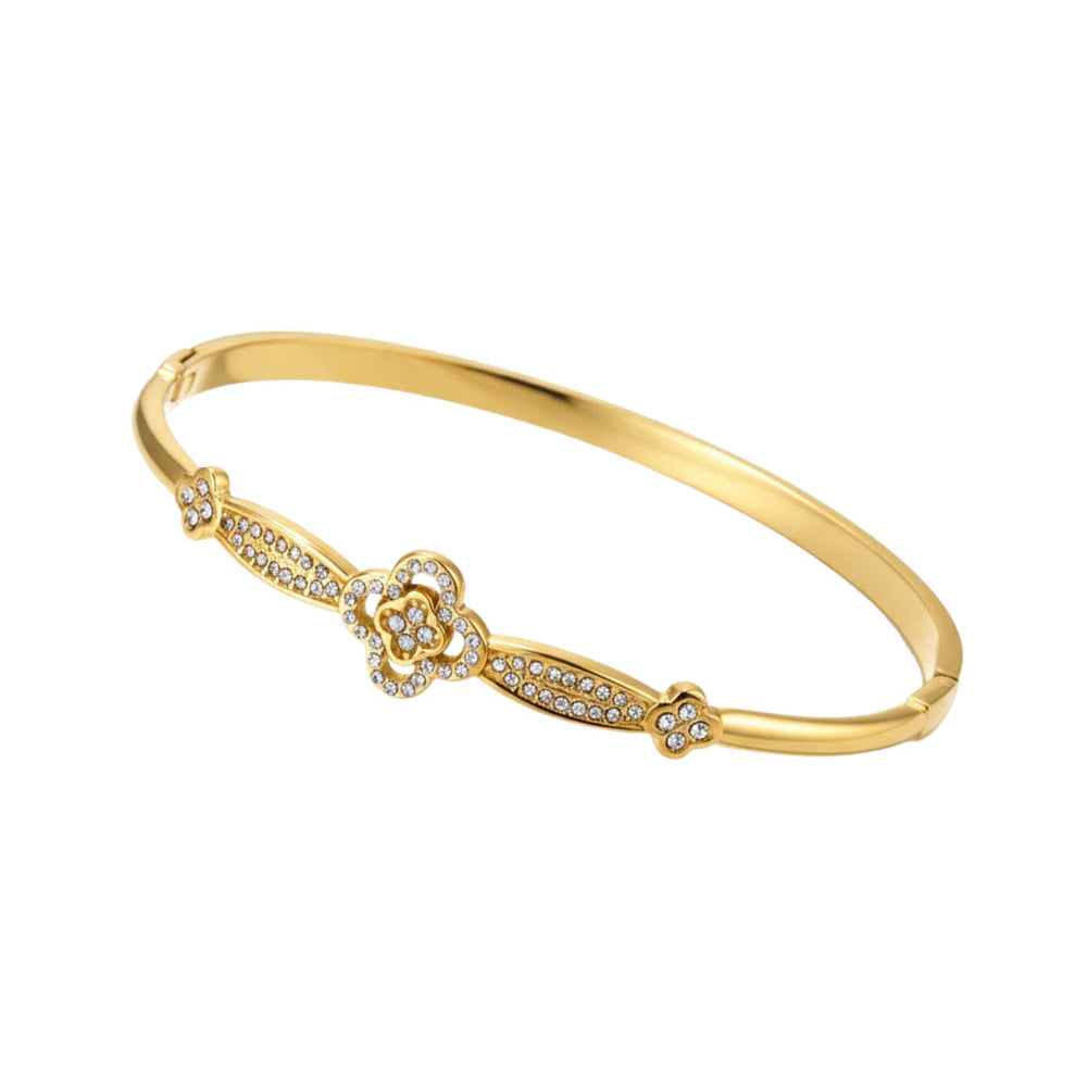 Aureline Clover Bangle