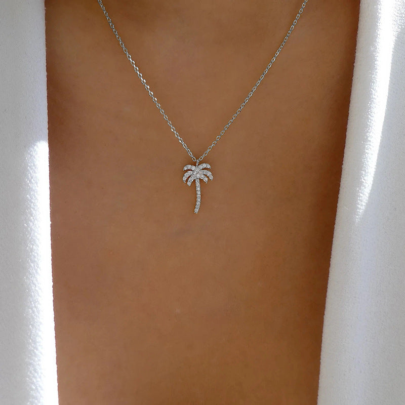 Sunny Palm Pendant