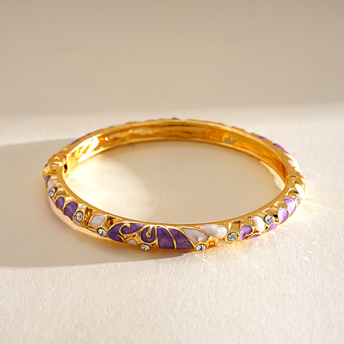 Gold Filigree Bangle
