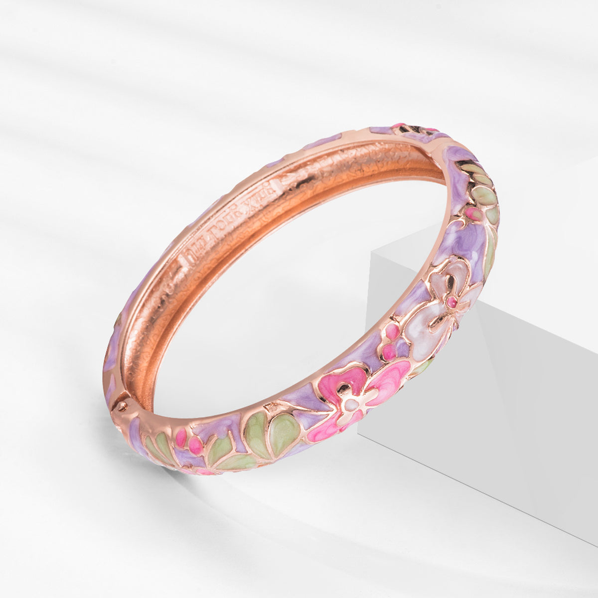 Lavender Petal Bangle