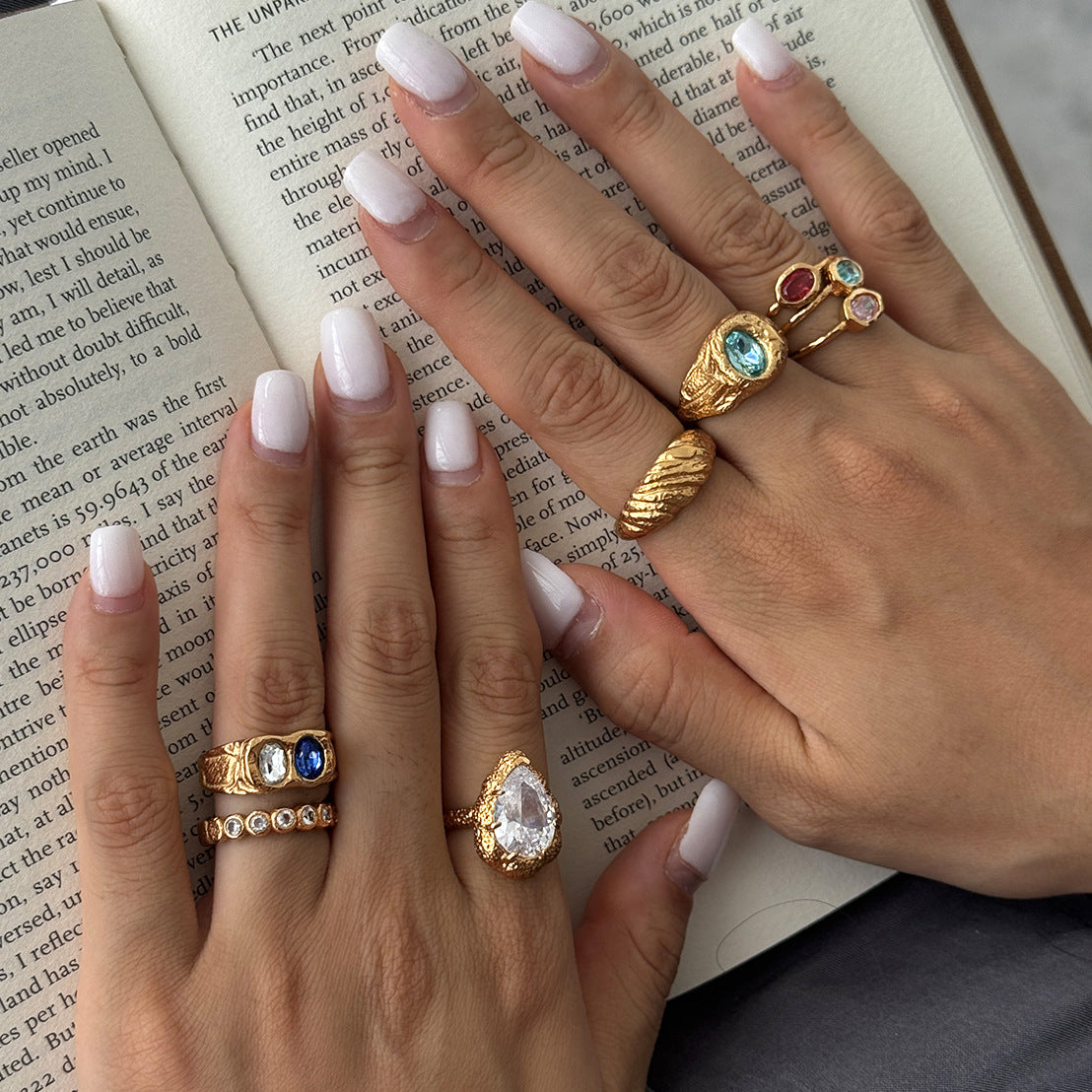 Artisanal Gem Ring Sets