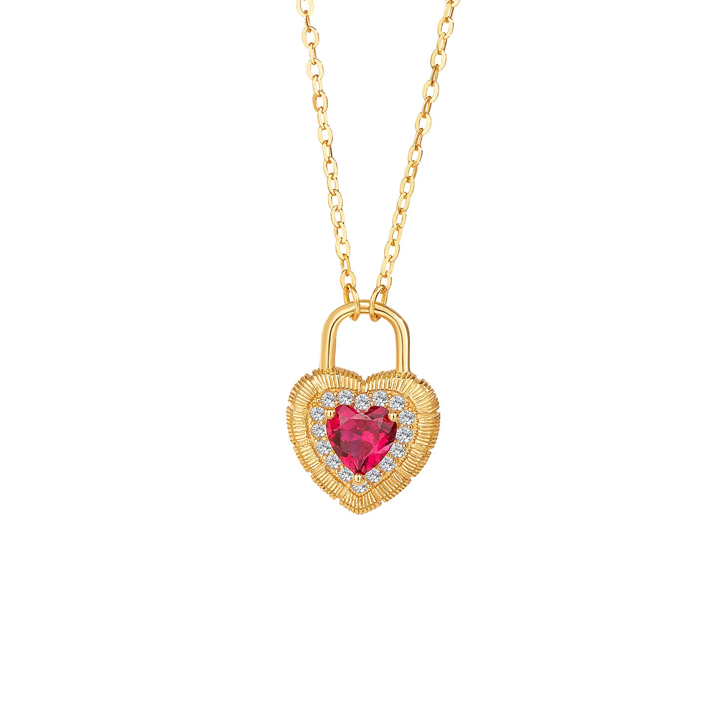 Crimson Heart Necklace