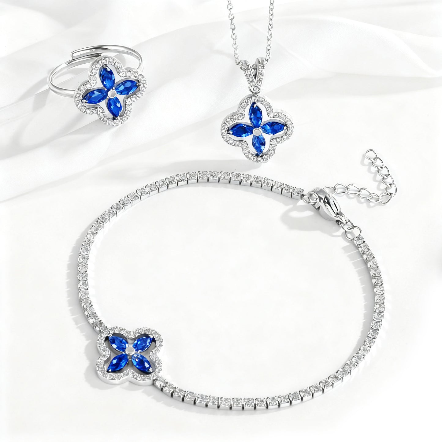 Zircon Clover Glow Set