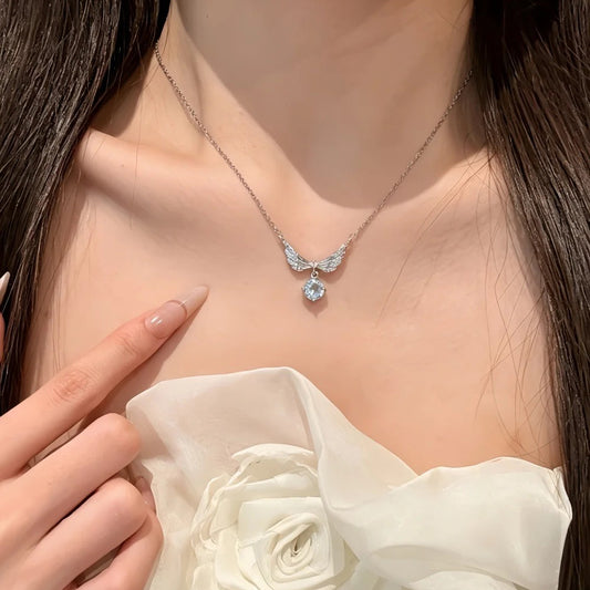 Angel Wing Pendant Necklace