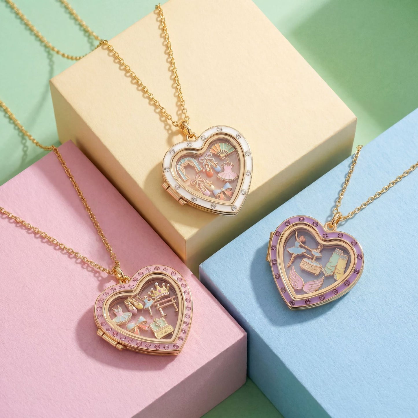Dancing Heart Locket