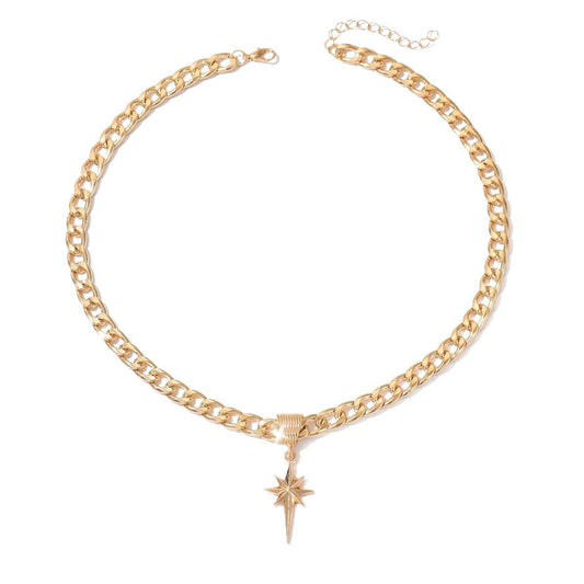 Edgy Star Necklace
