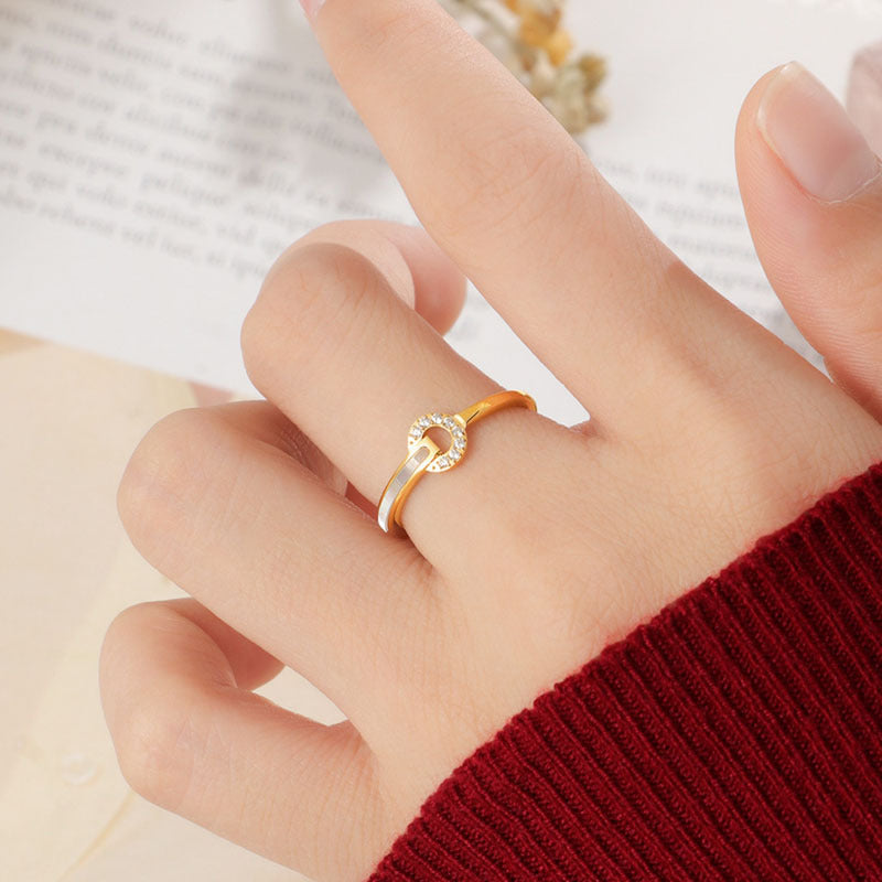 Opal Glow Ring