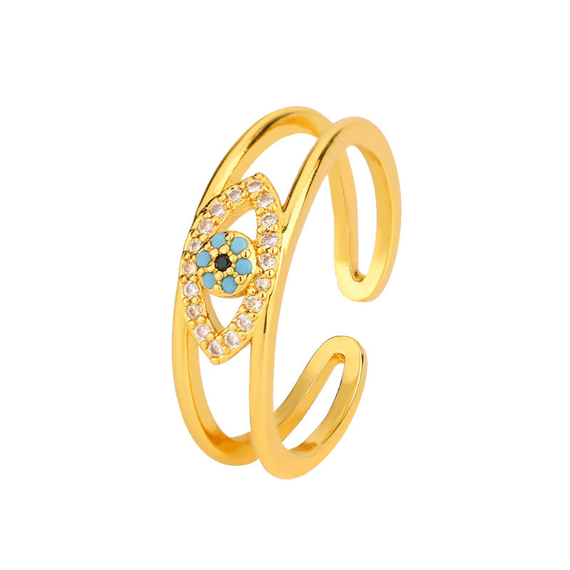 Evil Eye Guard Ring