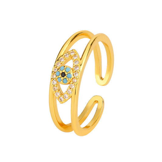 Evil Eye Guard Ring