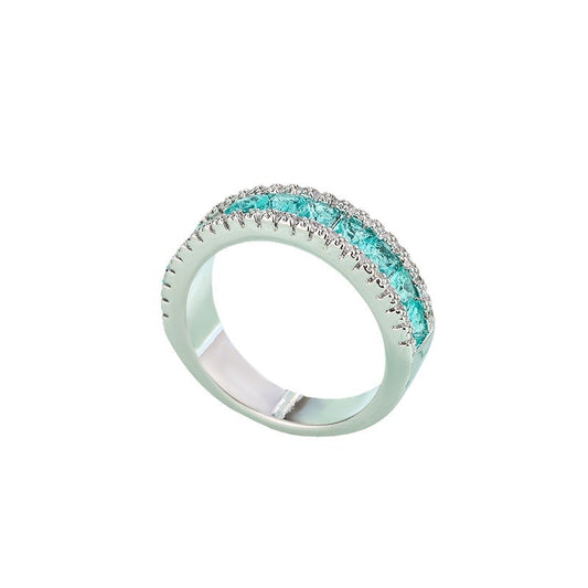 Mint Sparkle Ring