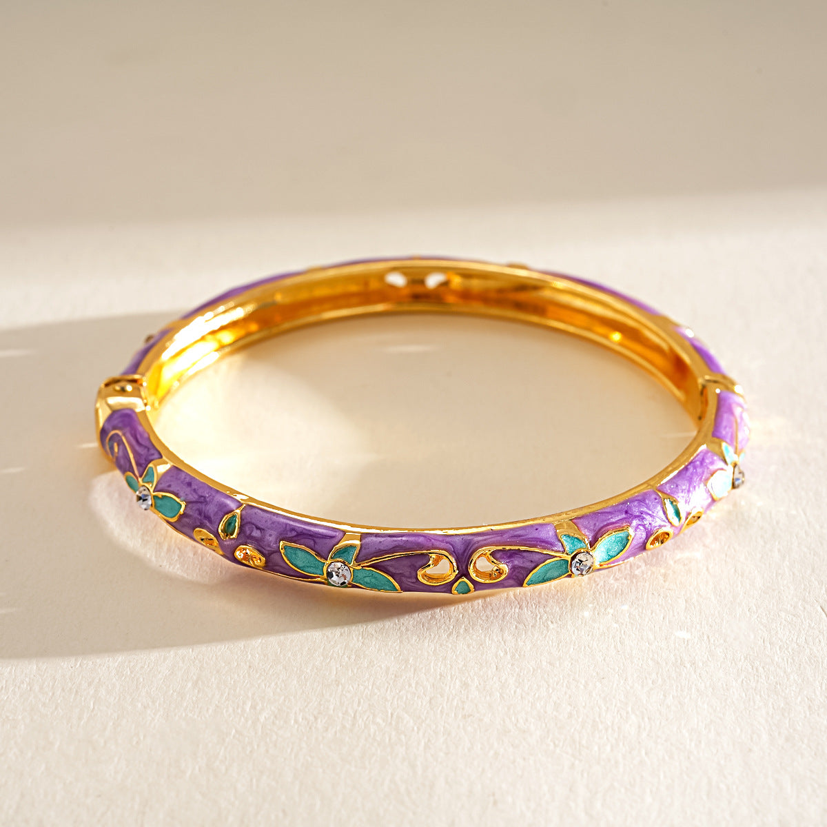 Gold Filigree Bangle