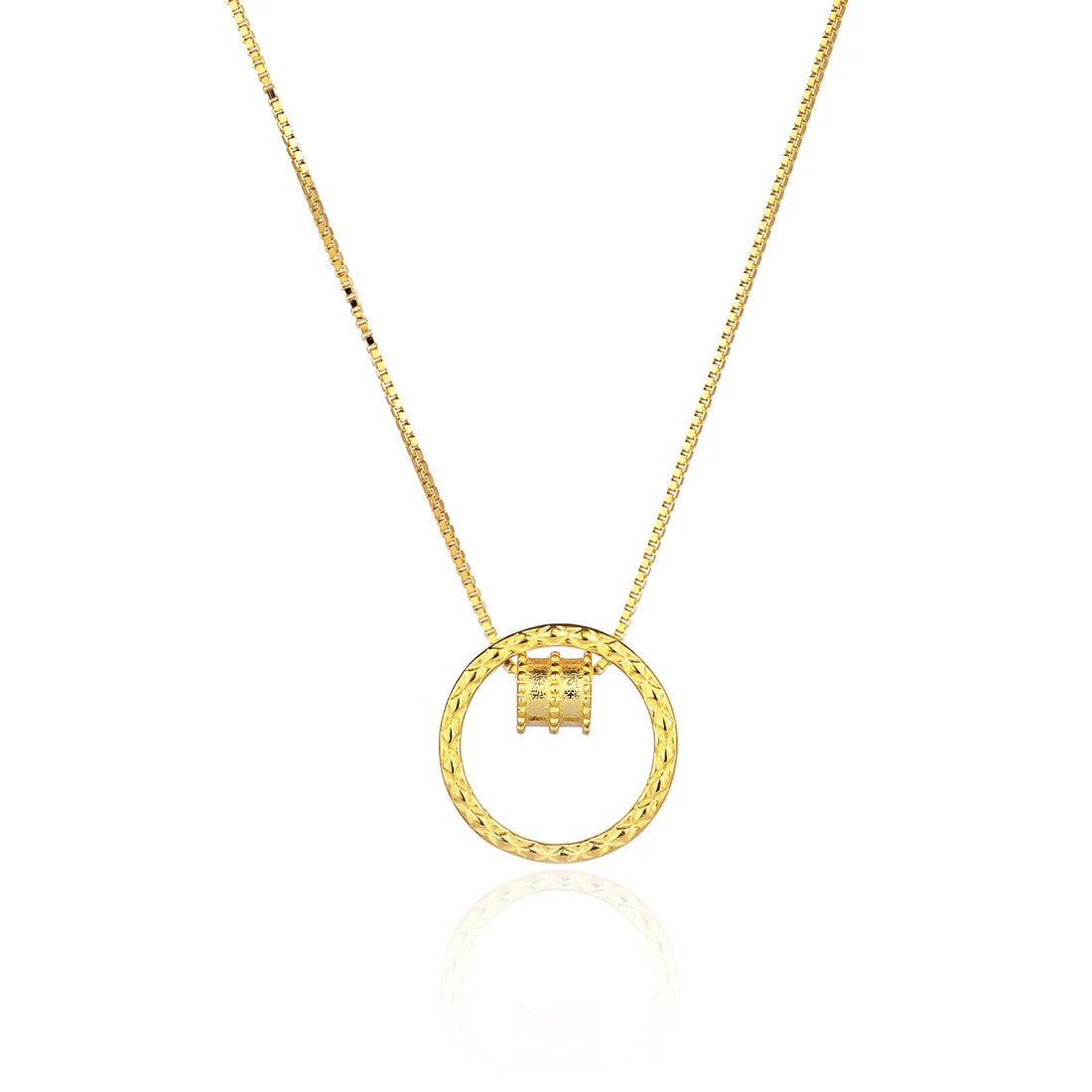 Waist Flower Circle Necklace