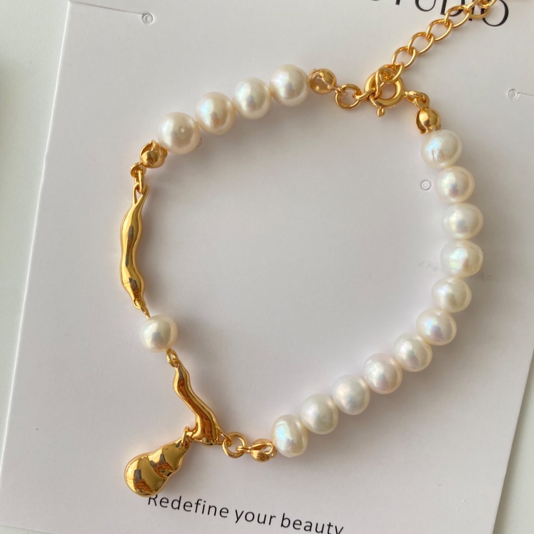 Water Drop Peal Necklace